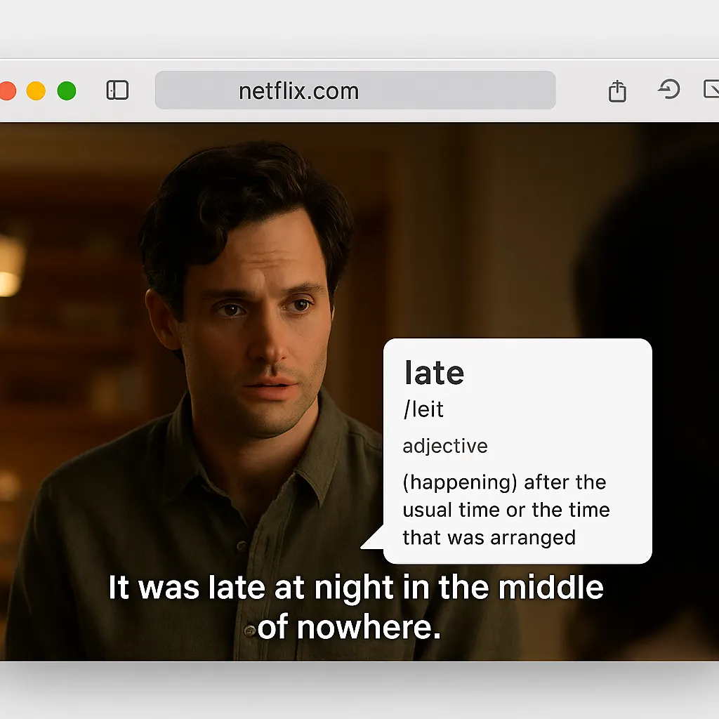 Learning English Through Shows? Captionary Makes It Effortless.