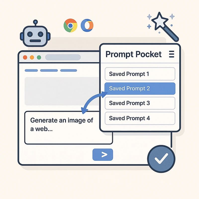 Prompt Pocket: Organize AI Prompts, Job Messages, and Reusable Texts in One Place for Chrome & Firefox